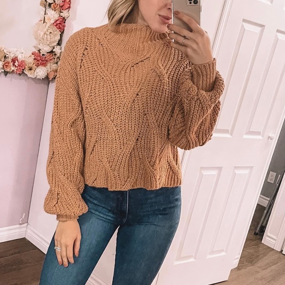 Seasons Change Funnel Neck Sweater - Picture 2 of 2